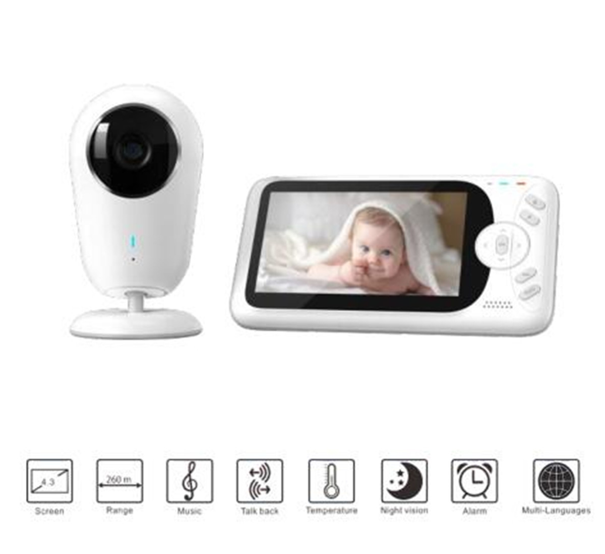 Home Security Land - Baby monitor wireless Full HD da