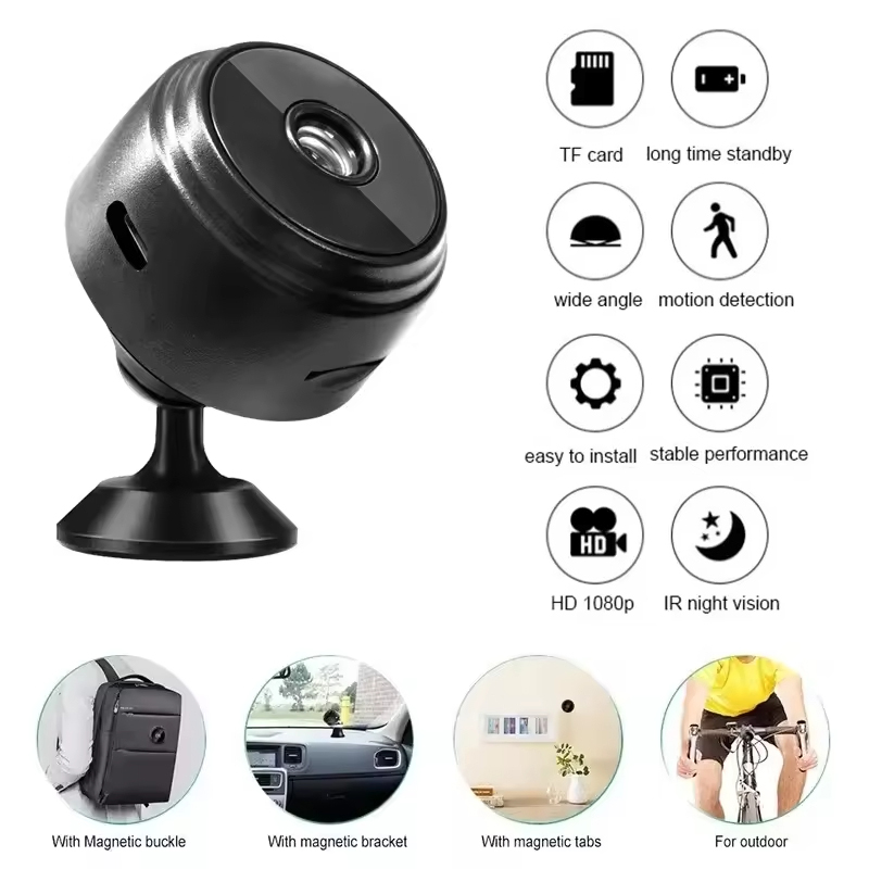 Home Security No Wifi Needed - Telecamera di Sicurezza A9 Mini WiFi