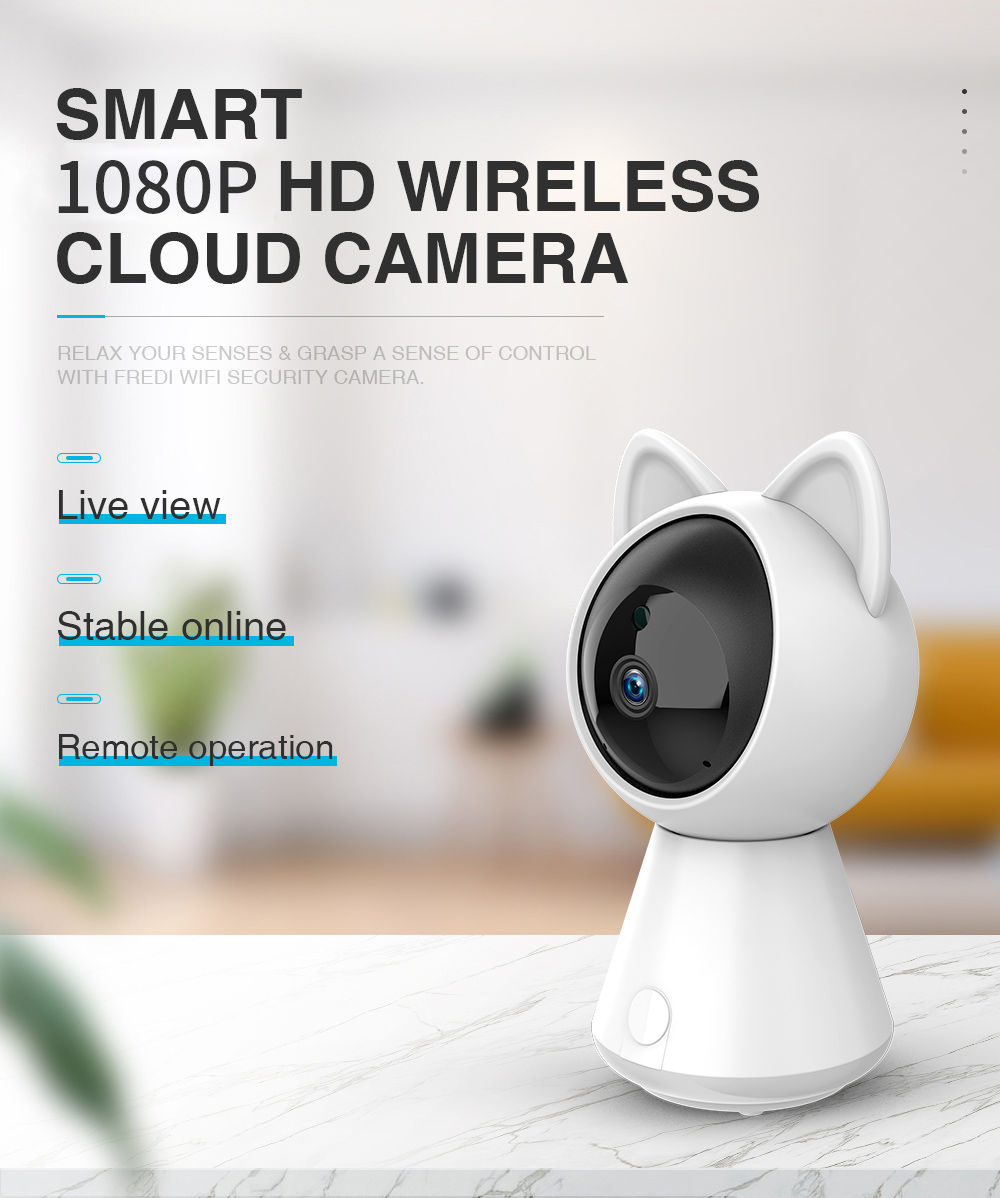 Home Security Land - Telecamera IP Dome PTZ Wireless 2MP