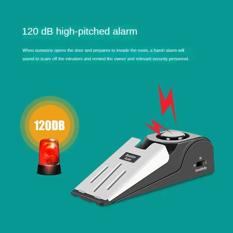 Home Security Alarm System - Allarme di Sicurezza Portatile per Porta,