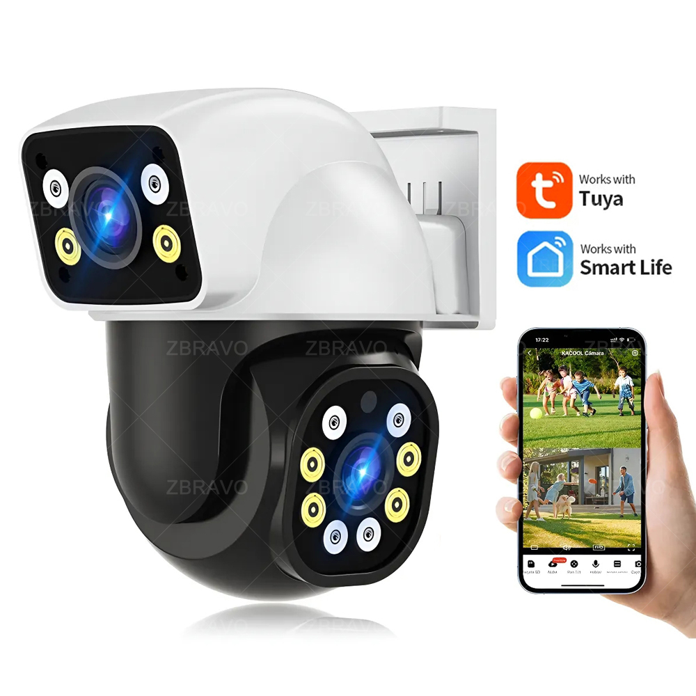 Home Security No Wifi Needed - Telecamera Esterna WiFi Smartlife 8MP Tuya,