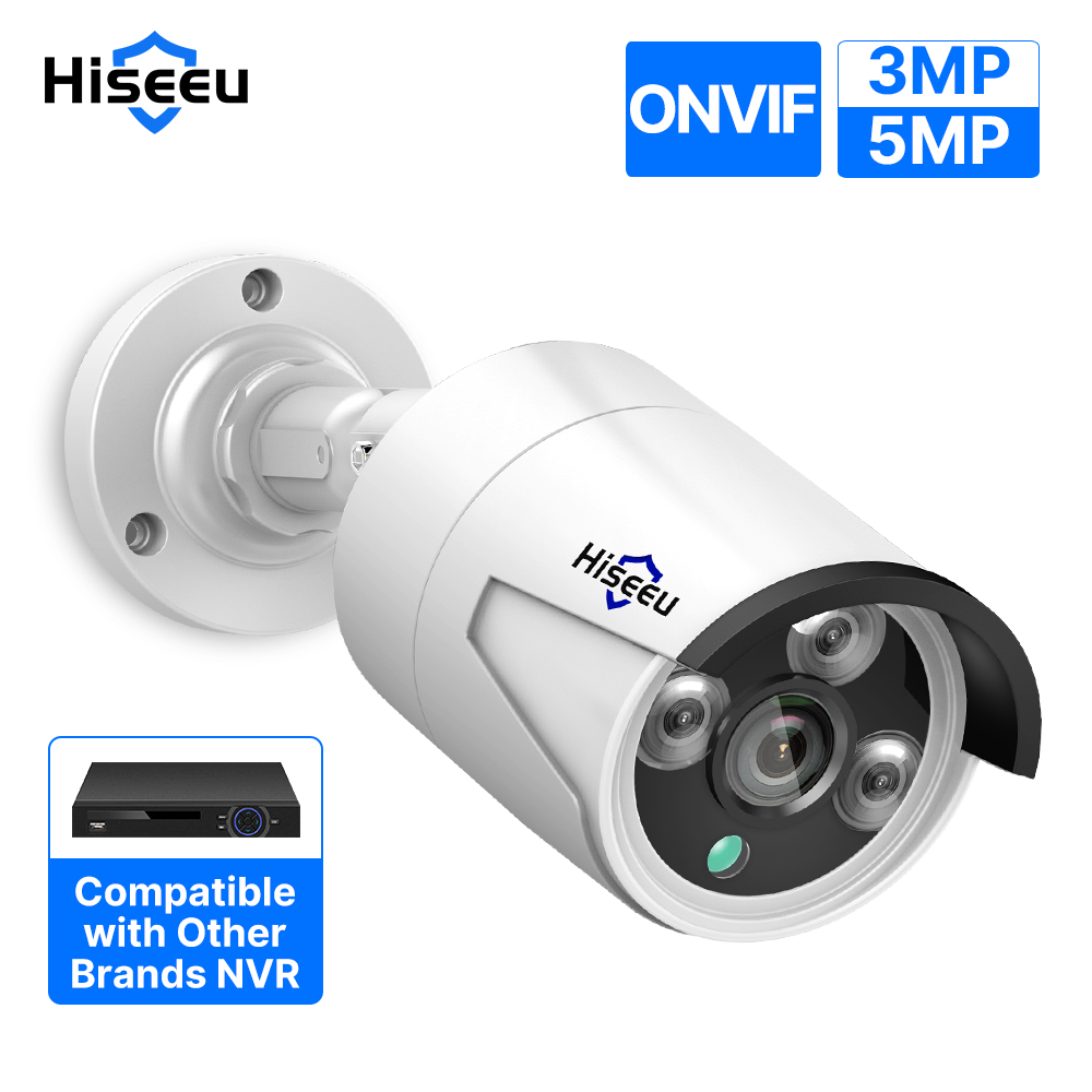Home Security Nvr - Hiseeu 5MP Audio IP Telecamera di