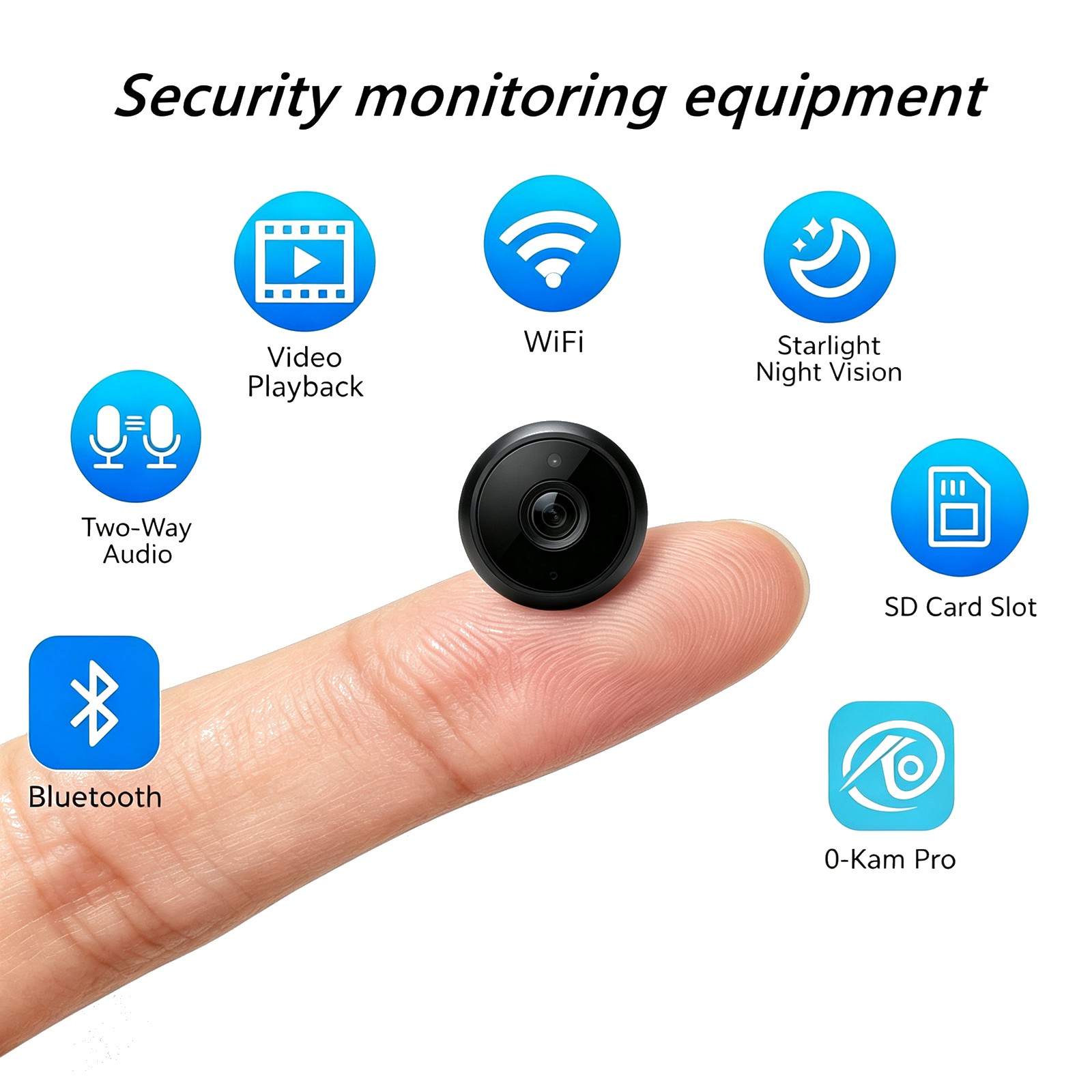 Home Security Nvr - Kit Completo di Sorveglianza Domestica BU4: