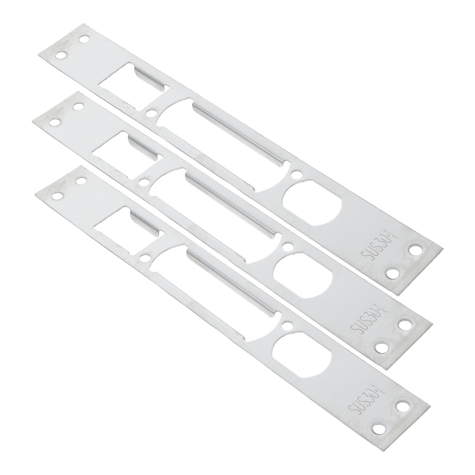 Home Security Door Lock - 3 Pezzi di Piastre di Protezione