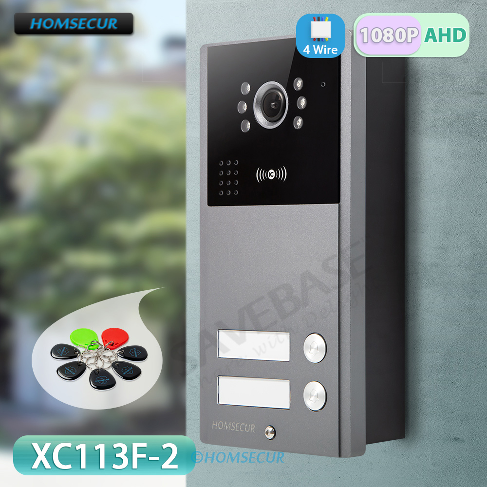 Home Security Key Fob - 1080P HD IP65 campanello telecamera da