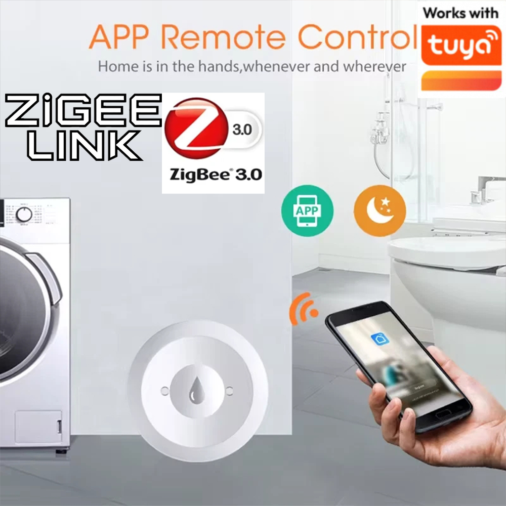 Home Security Alarm System - Sensore Intelligente di Perdite d'Acqua Tuya