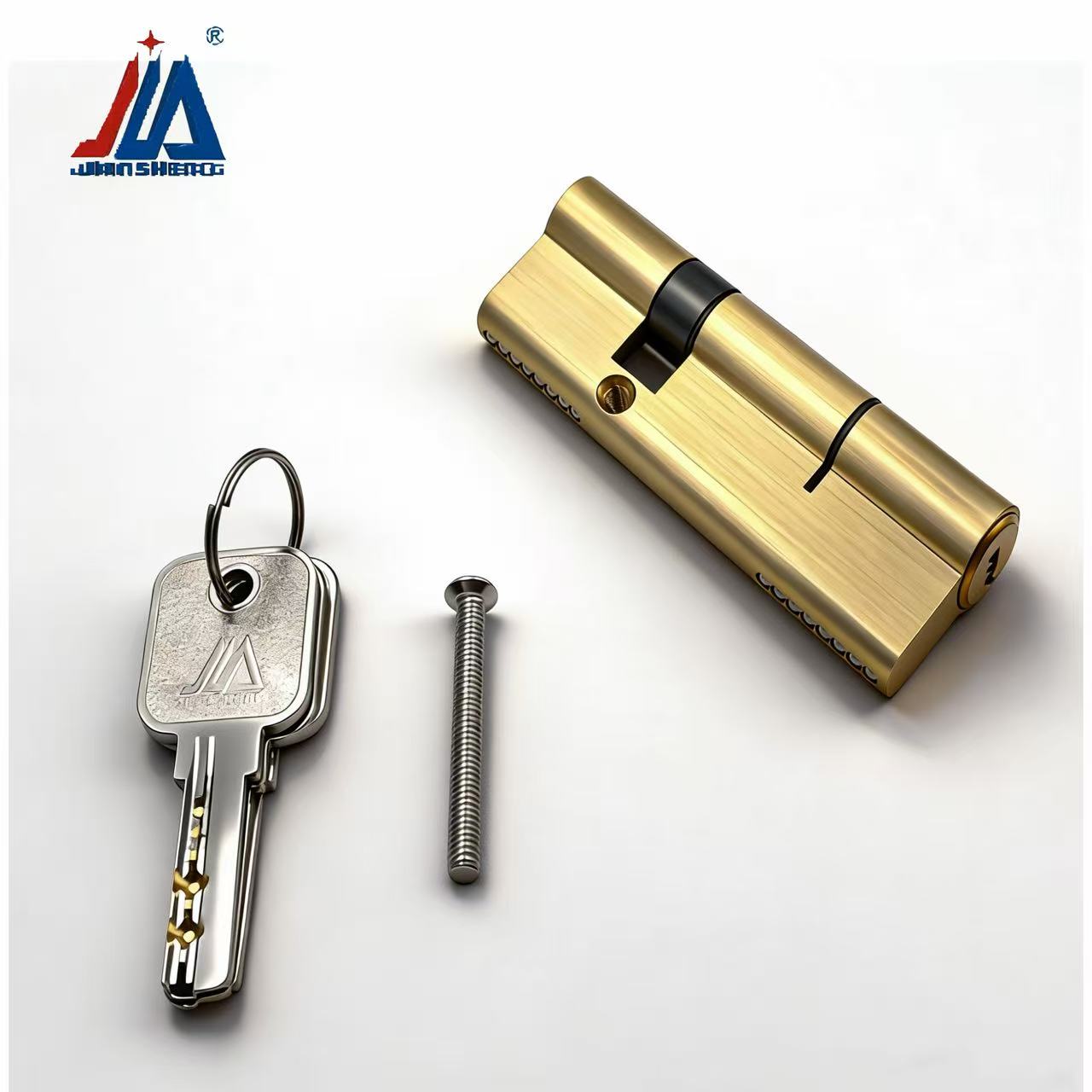 Home Security Door Lock - Cilindro Serratura Porta in Ottone Massiccio