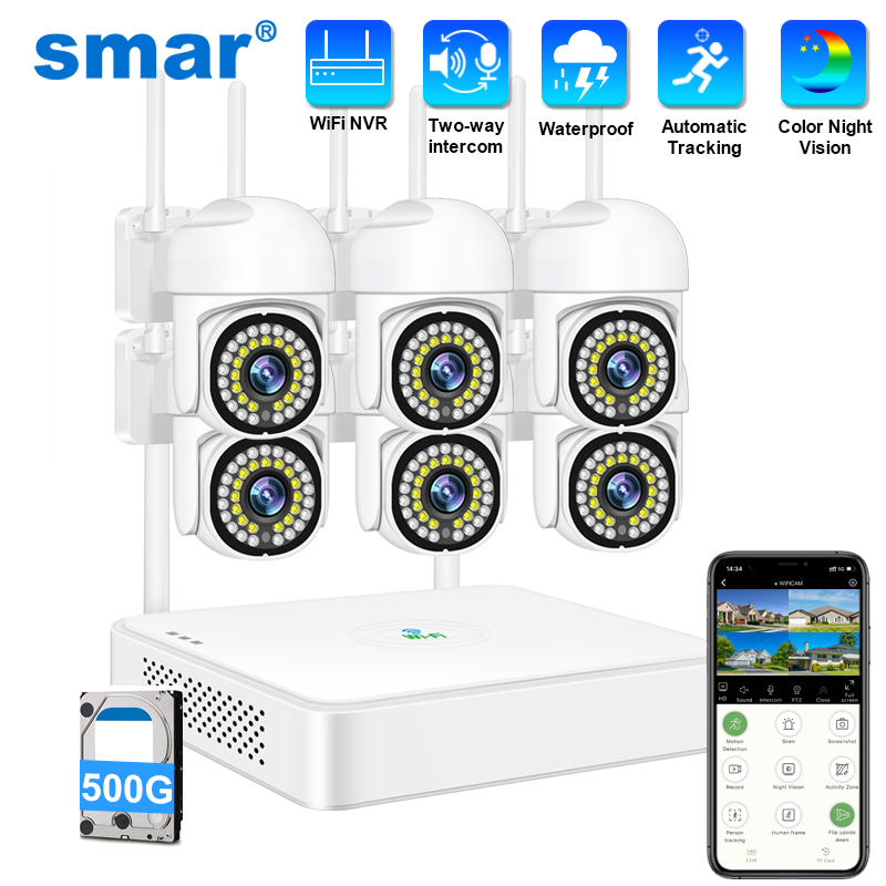 Home Security No Wifi Needed - Sistema di Telecamere di Sicurezza Wireless