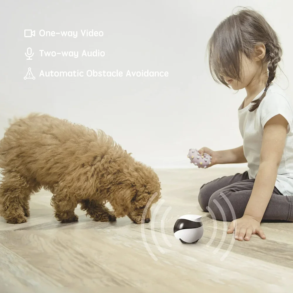Home Security Robot Dog - Robot per Cani, Gatti e Bambini,