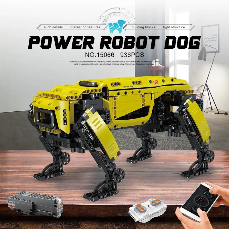 MOULD KING 15066/15075 Giocatt - Home Security Robot Dog recensione e prezzo