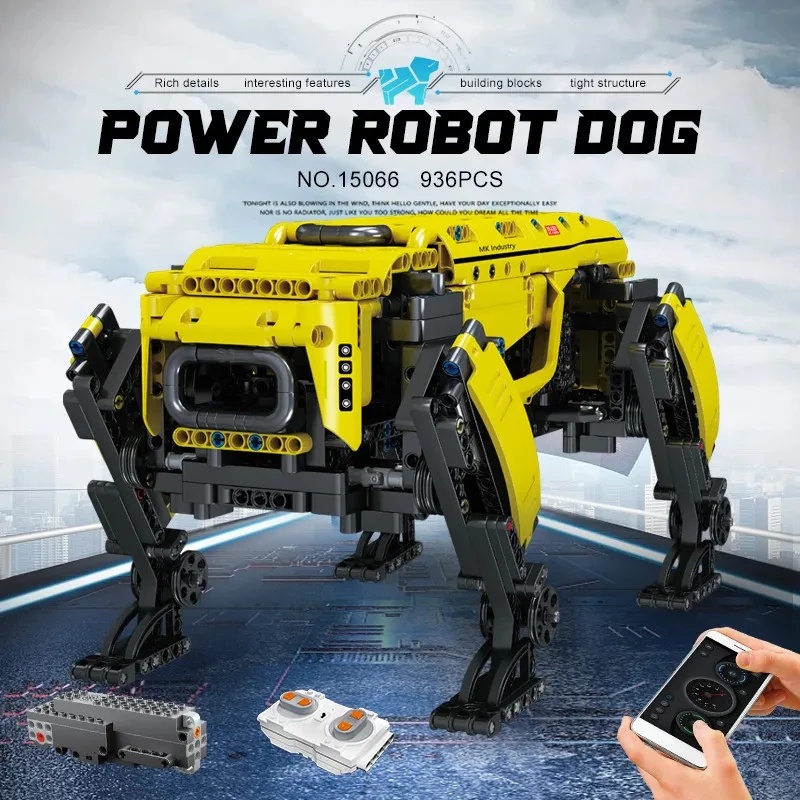 MOULD KING 15066/15075 Giocatt - Home Security Robot Dog recensione e prezzo