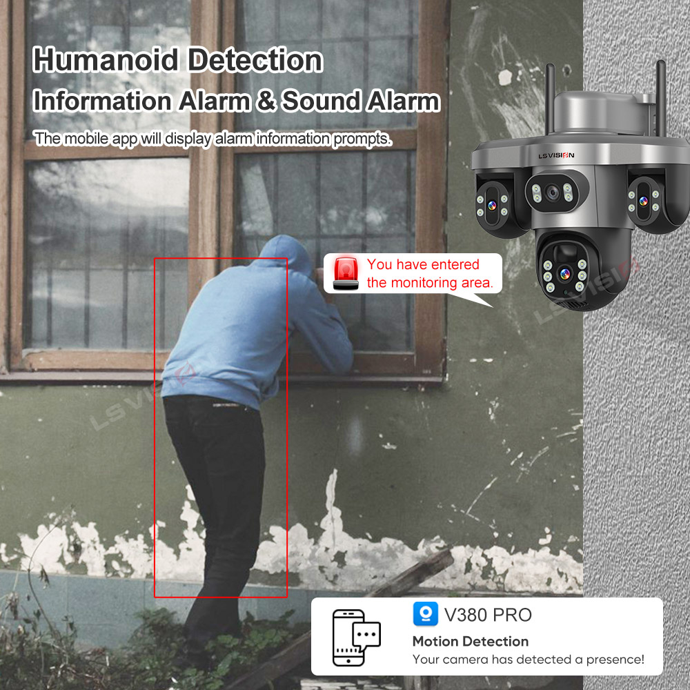 LS VISION Obiettivo multiplo 3 - Home Security Outdoor Camera System recensione e prezzo