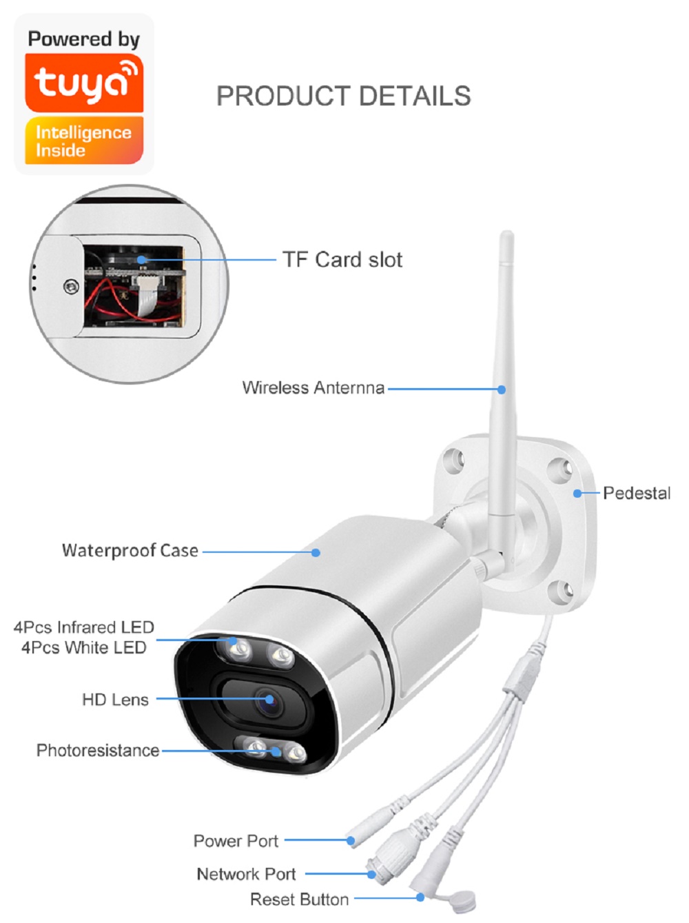 Telecamera IP Bullet da Estern - Home Security Land recensione e prezzo