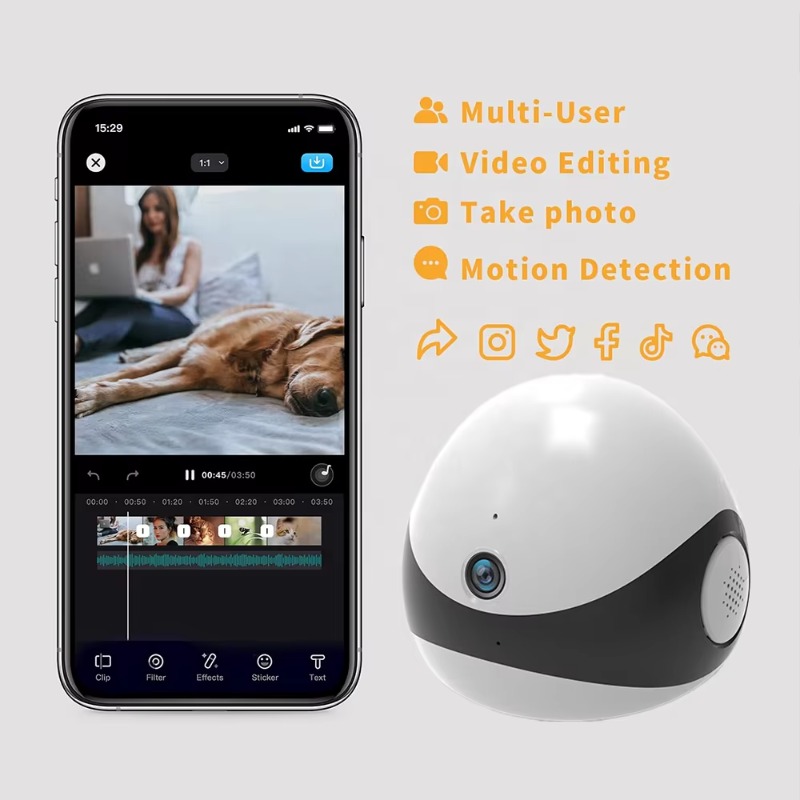 Telecamera Robot Wireless 2K H - Home Security Robot Dog recensione e prezzo