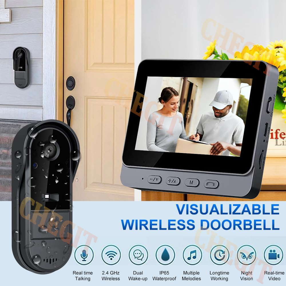 Campanello senza fili Wifi Tel - Home Security No Wifi Needed recensione e prezzo