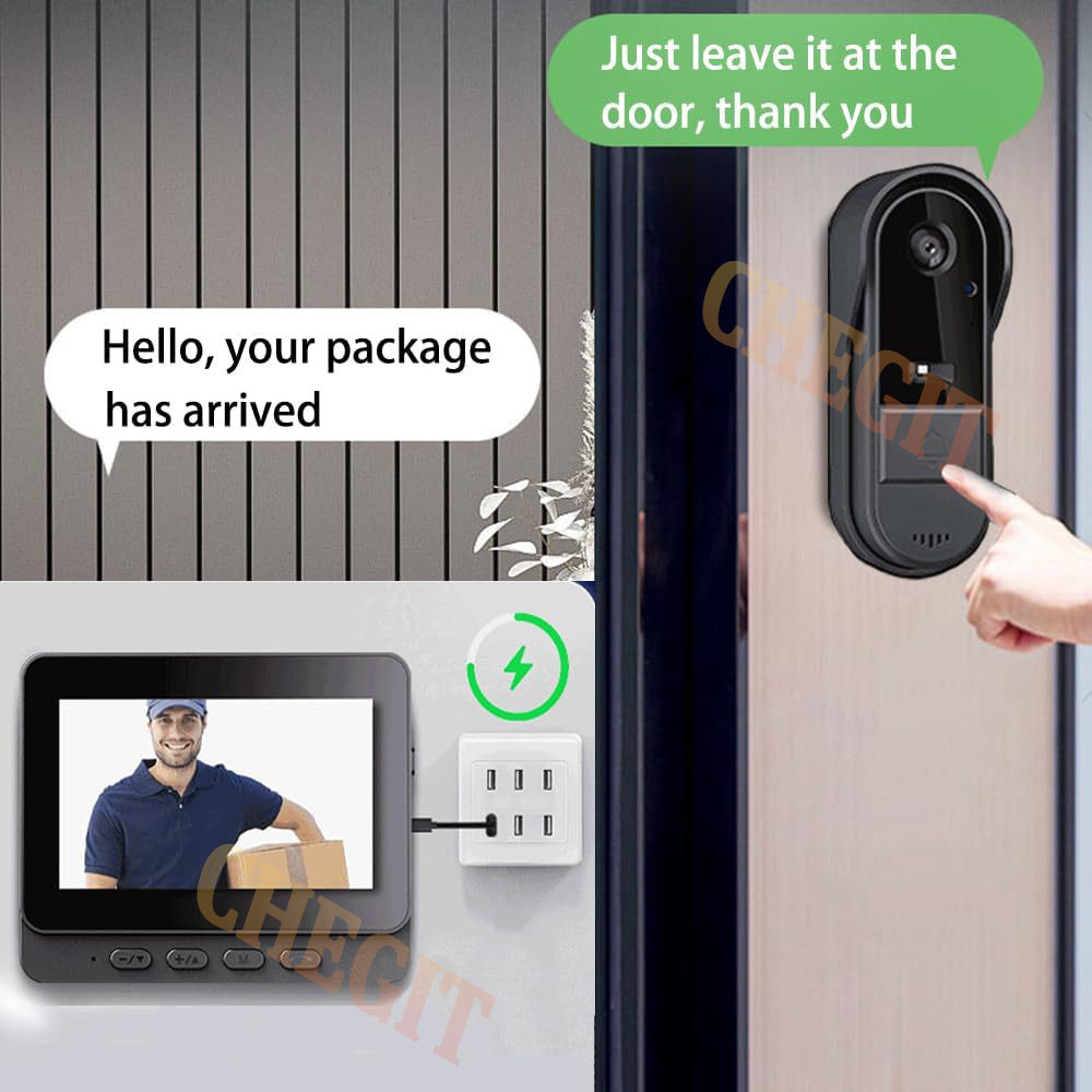 Campanello senza fili Wifi Tel - Home Security No Wifi Needed recensione e prezzo