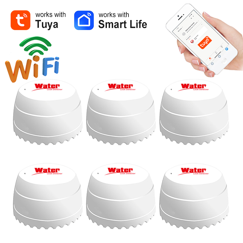 Tuya WiFi Sensore di perdite d - Home Security Alarm System recensione e prezzo