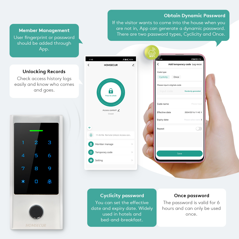 Controller di Accesso per Port - Home Security Key Fob recensione e prezzo