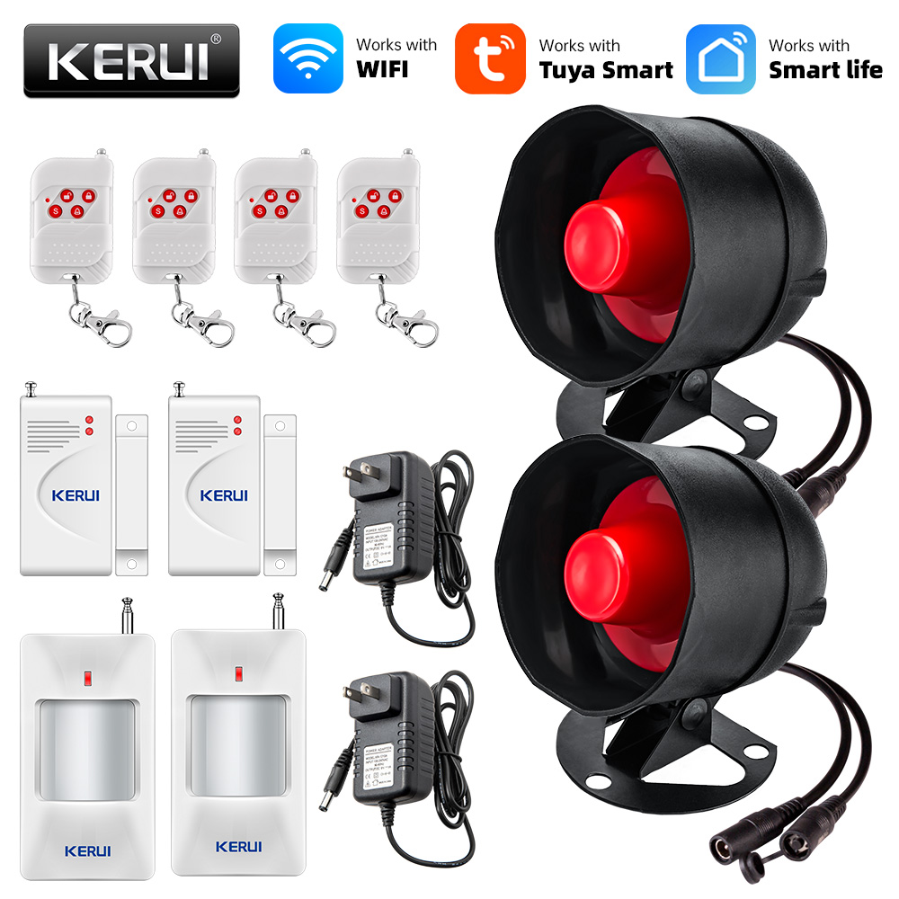 KERUI Tuya Smart WIFI Sistema  - Sim Gsm Alarm recensione e prezzo
