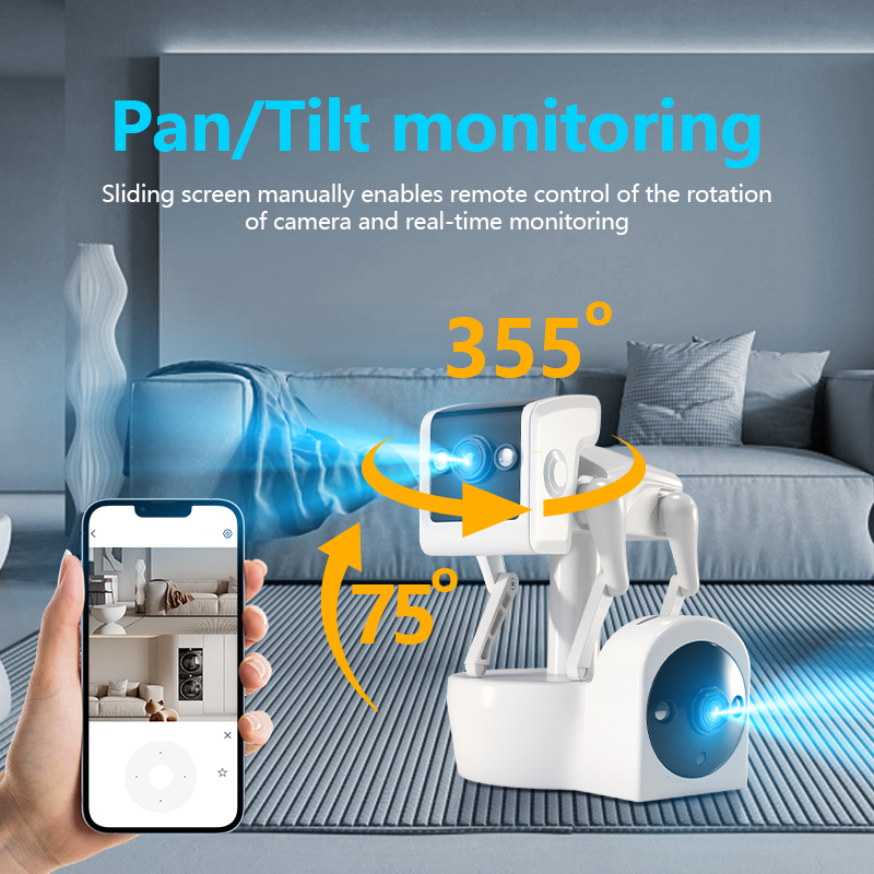 1080P 5G Dual Lens Robot Dog C - Home Security Robot Dog recensione e prezzo