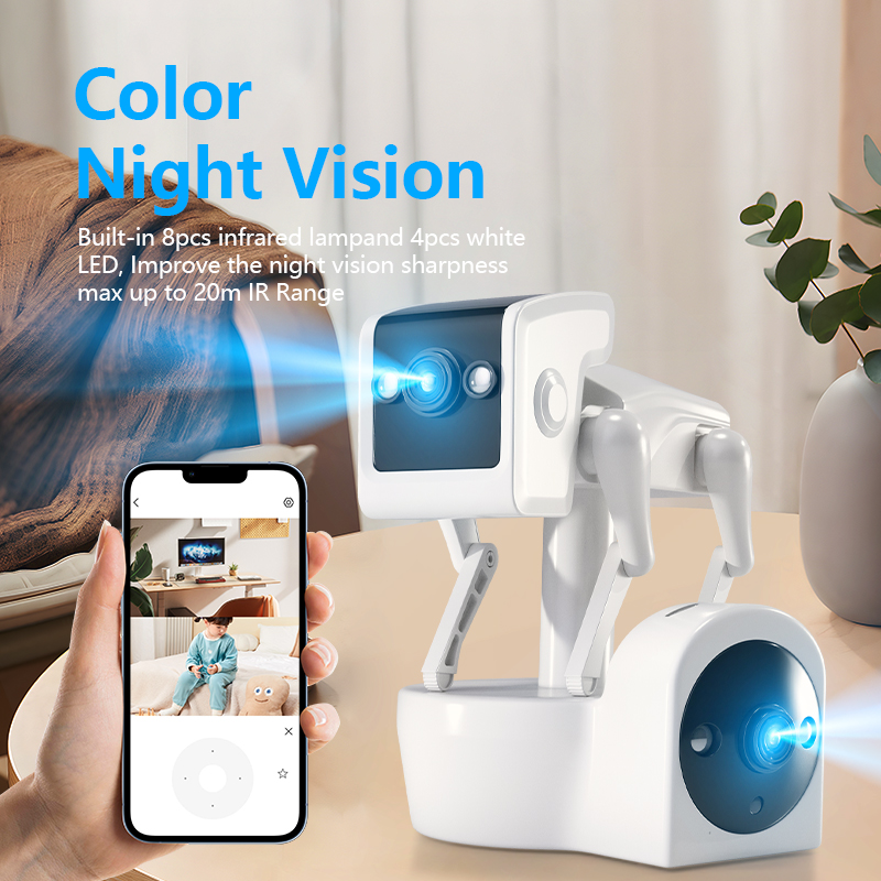 1080P 5G Dual Lens Robot Dog C - Home Security Robot Dog recensione e prezzo