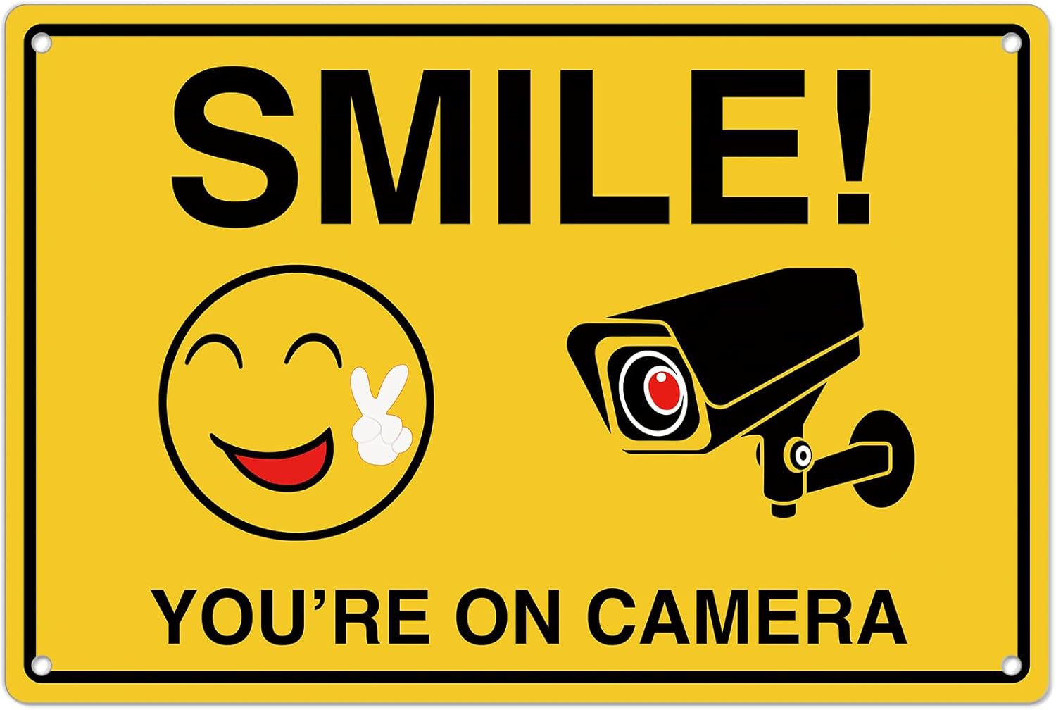 Smile Youre On Insegne della f - Home Security Tips recensione e prezzo
