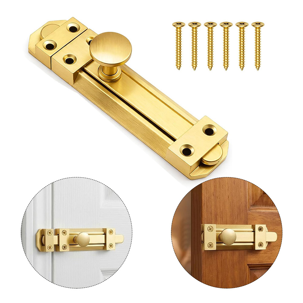 Serratura scorrevole in ottone - Home Security Gate recensione e prezzo