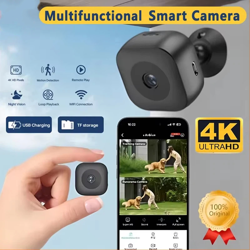 Telecamera Mini Smart 4K HD Le - Home Security No Wifi Needed recensione e prezzo