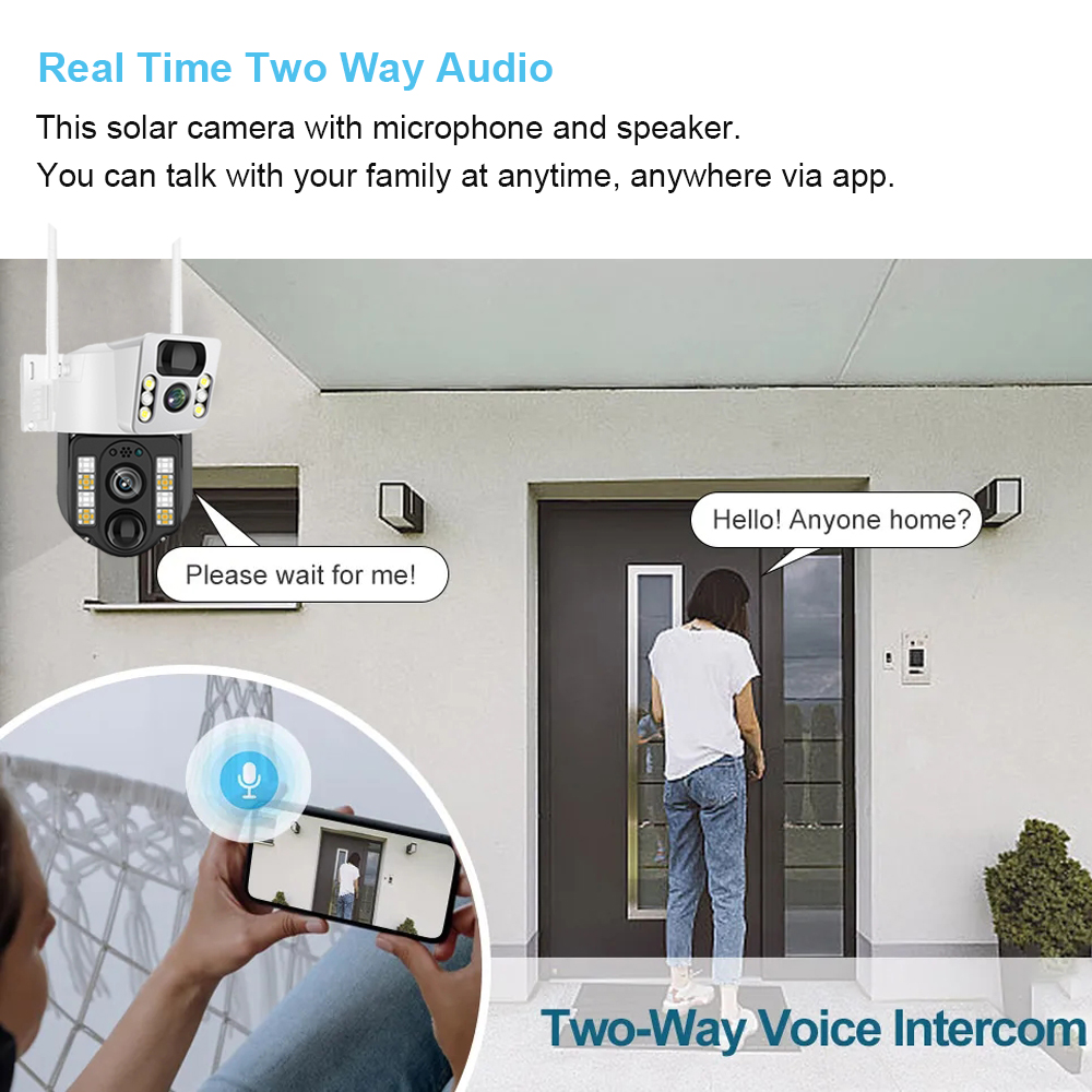 WiFi/4G telecamera solare IP C - Home Security No Wifi Needed recensione e prezzo