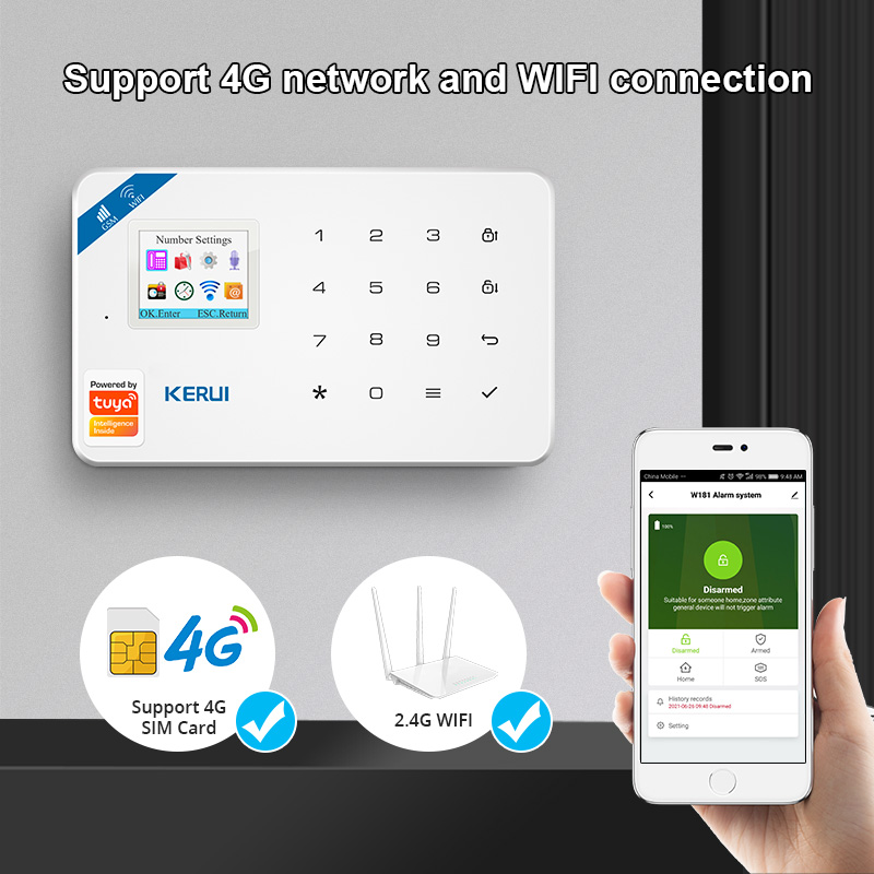 KERUI Kit sistema di allarme d - Sim Gsm Alarm recensione e prezzo