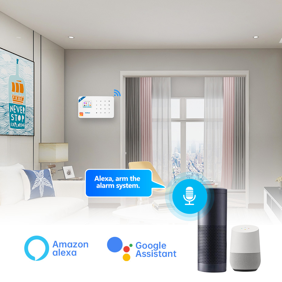 KERUI Kit sistema di allarme d - Sim Gsm Alarm recensione e prezzo