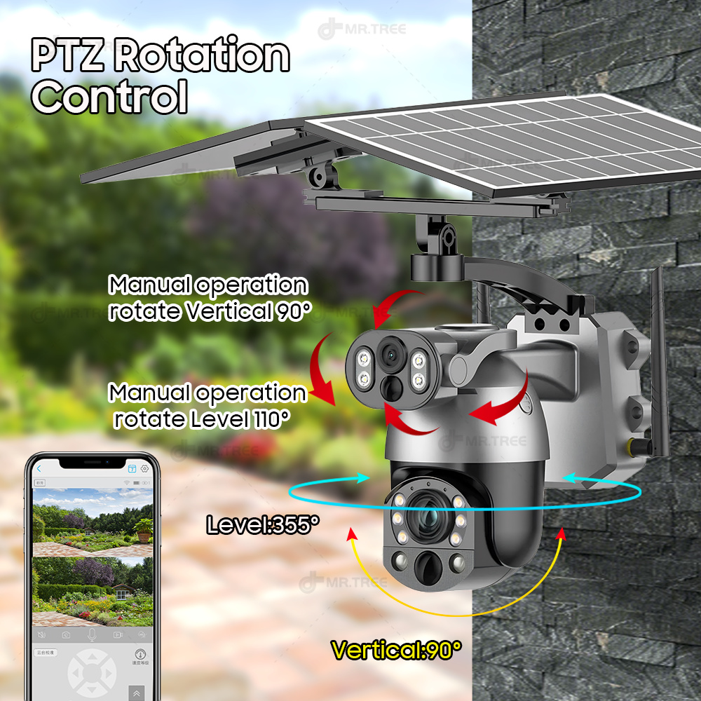 4K 50X Zoom ottico Doppia lent - Home Security Outdoor Camera System recensione e prezzo