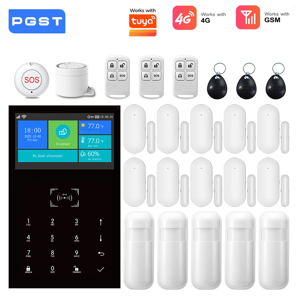 Sistema di Allarme 4G GSM WiFi - Home Security System Installation recensione e prezzo
