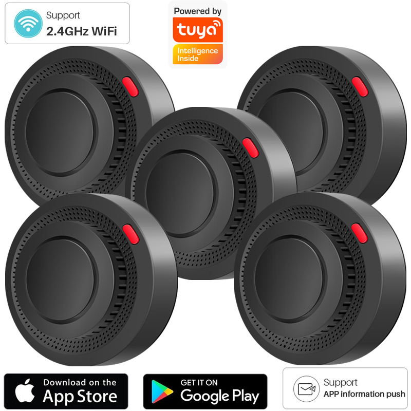 Rilevatore di fumo WiFi 2.4G,  - Home Security System Installation recensione e prezzo