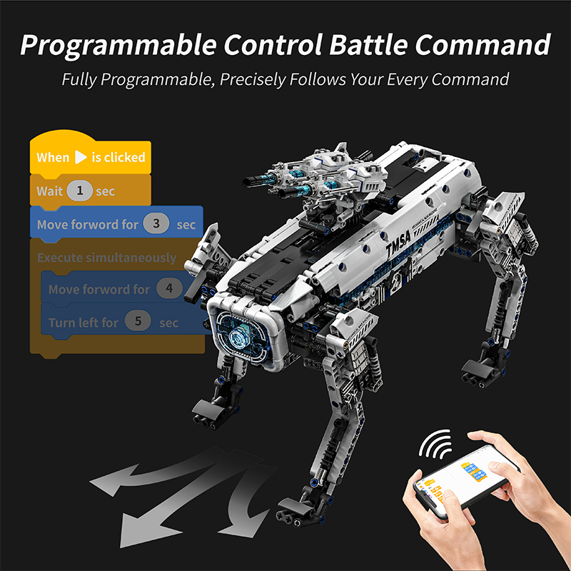 Robot da Guerra Programmabile  - Home Security Robot Dog recensione e prezzo