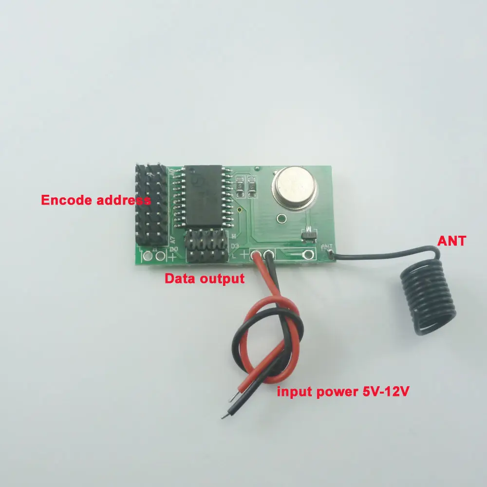 DC 5V 12V 4 CH 433Mhz ASK OOK  - Home Security Key Fob recensione e prezzo
